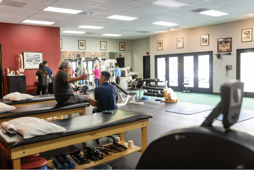 Inside of Salinas Physical Therapy